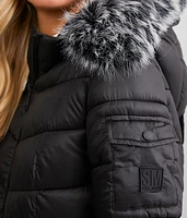 Faux Fur Lined Puffer Jacket