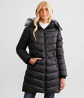 Faux Fur Lined Puffer Jacket