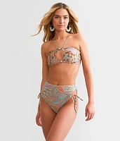 Power 2 The Flower Ryder Bandeau Swim Top