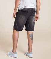 Relaxed Denim Stretch Short
