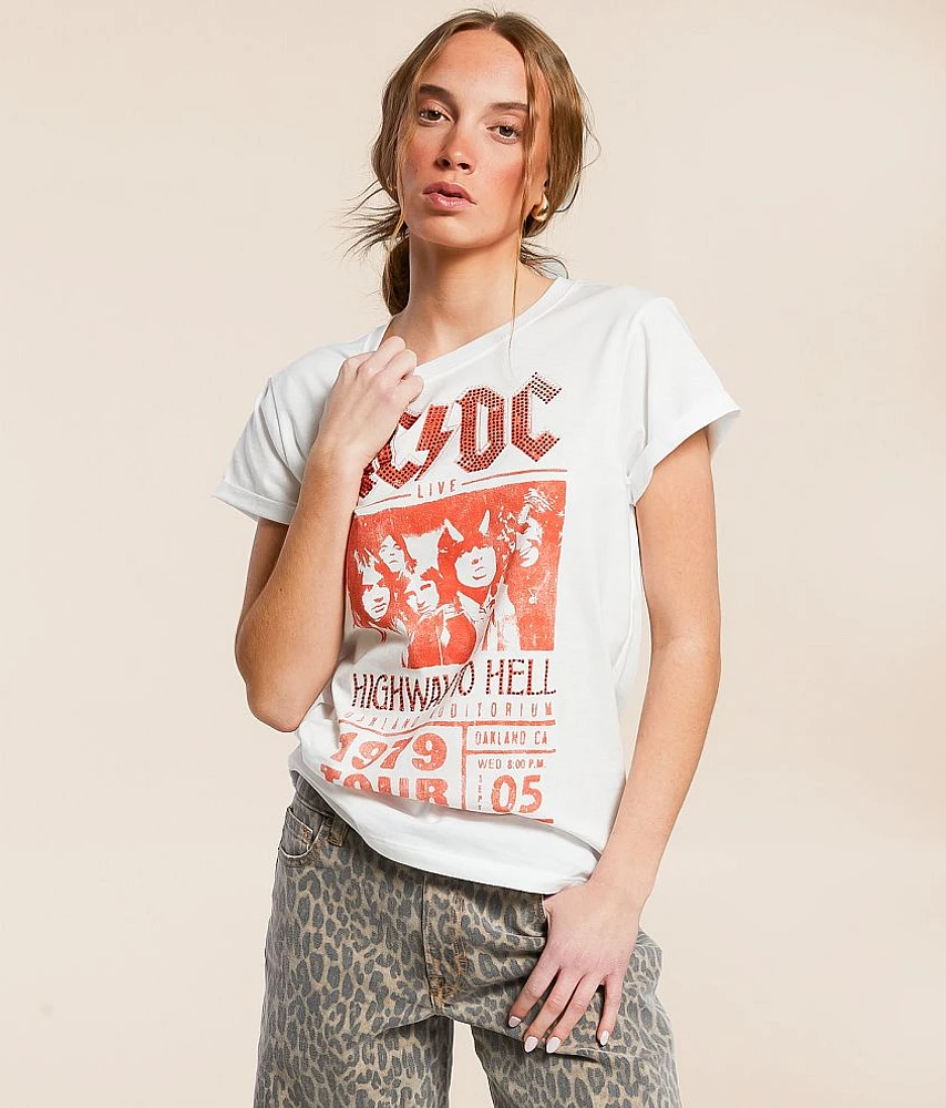 Recycled Karma AC/DC Stoned Band T-Shirt