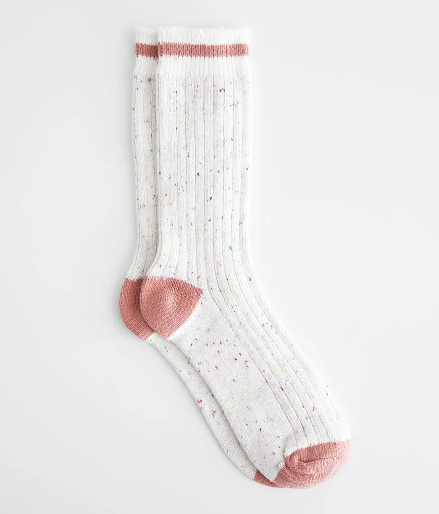 BKE Muk Luks Nubby Ribbed Socks