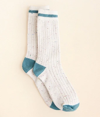 BKE Muk Luks Speckled Boot Socks