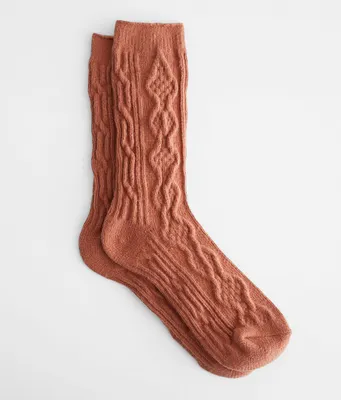 BKE Cable Knit Socks