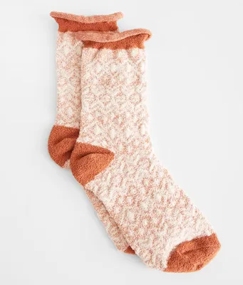 BKE Muk Luks Cozy Motif Socks