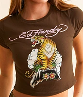 Tiger Cloud Cropped T-Shirt