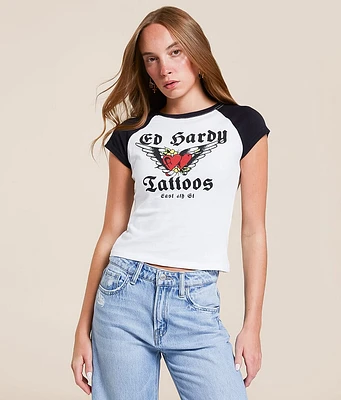 Heart Wings Raglan T-Shirt