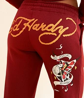 Amor Butterfly Cargo Sweatpant