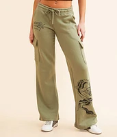 Ed Hardy Dragon Dagger Cargo Sweatpant