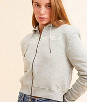 Mary Cropped Hoodie