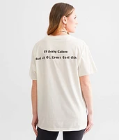 Flame Skull Throwback T-Shirt