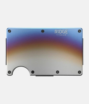 Burnt Titanium Wallet
