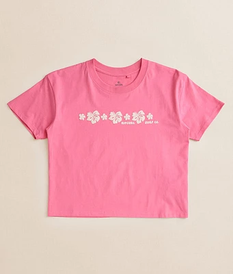 Girls - Neon Isles Cropped T-Shirt