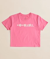 Girls - Neon Isles Cropped T-Shirt