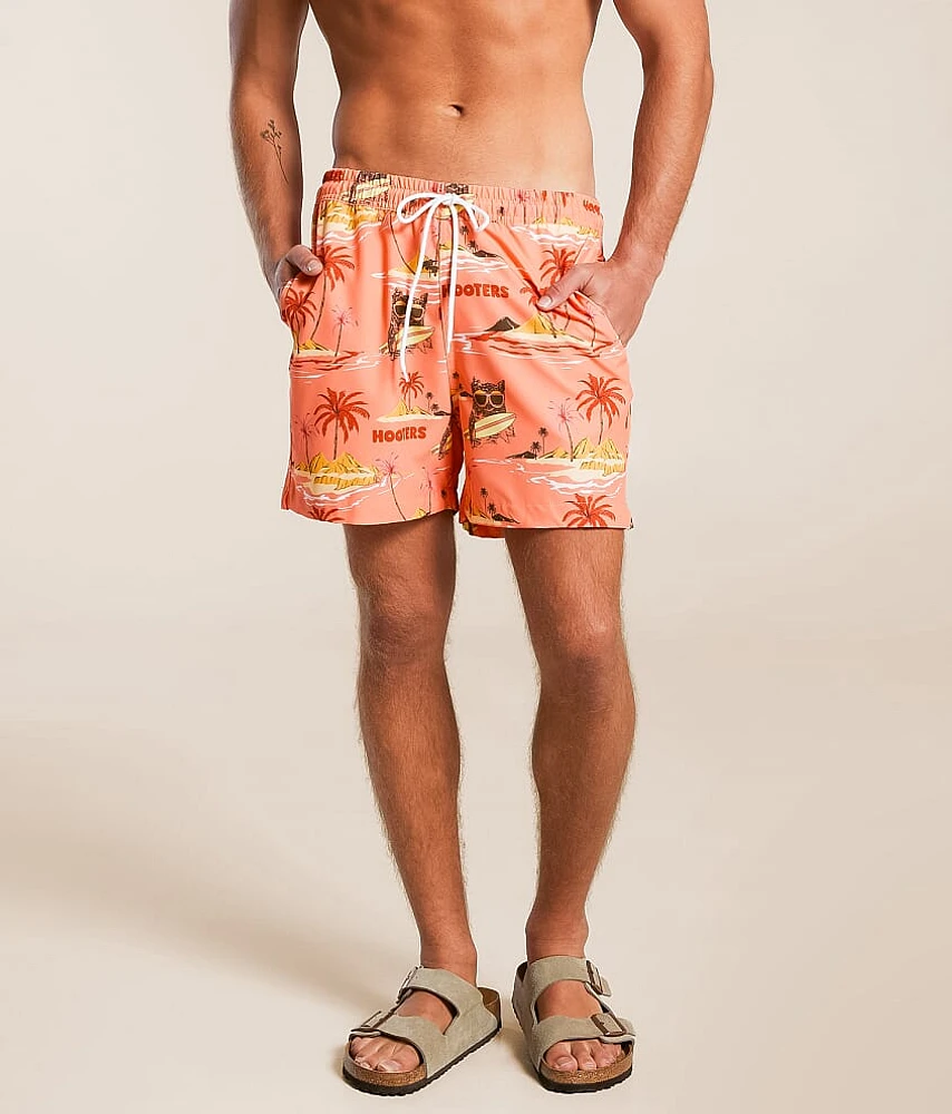 Hooters® Surf Stretch Swim Trunks
