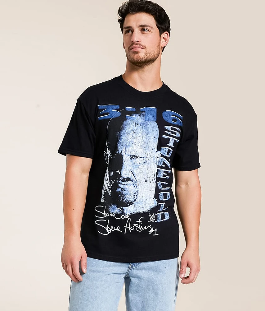 WWE Stacked Stone Cold T-Shirt