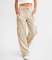 Risen High Rise Wide Leg Cargo Stretch Pant