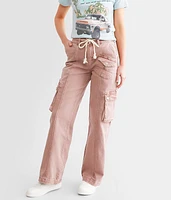 Risen High Rise Wide Leg Cargo Stretch Pant