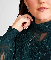 Beaded Lace Top