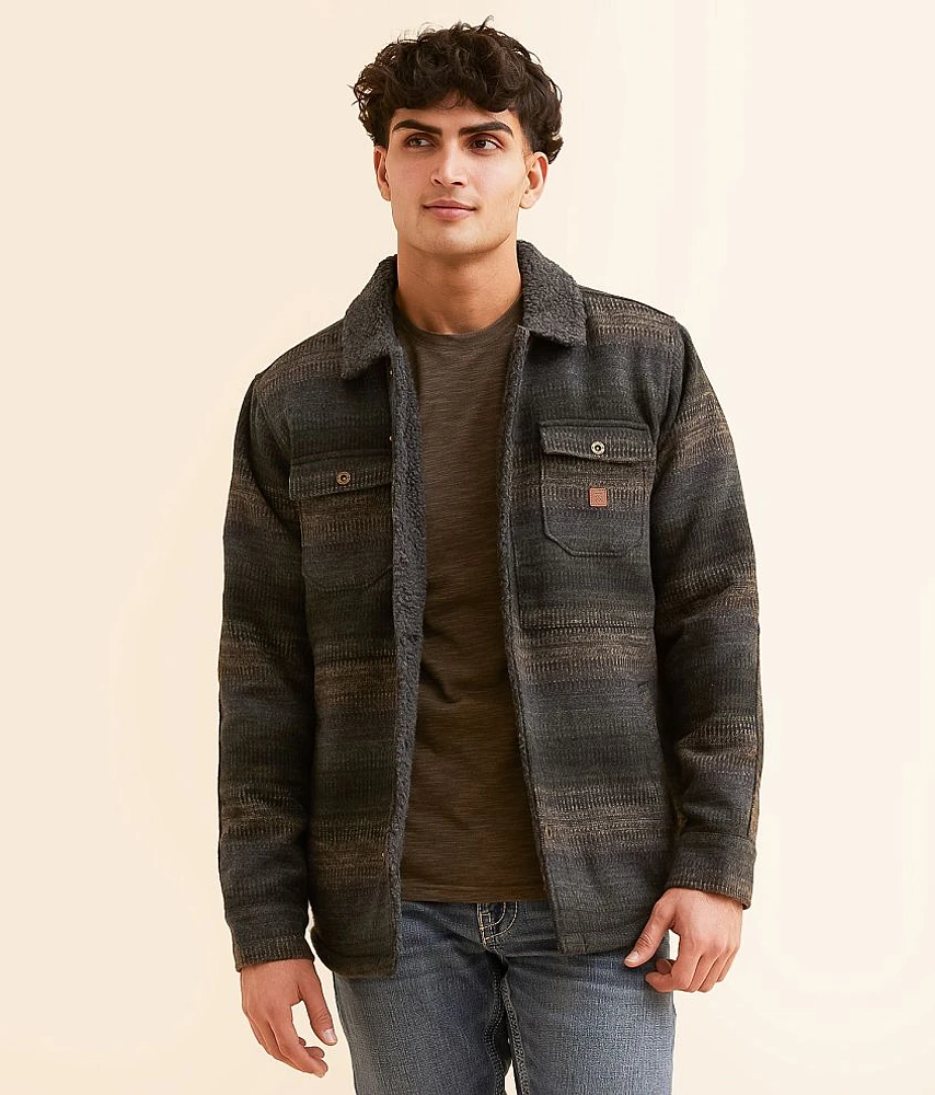 Roark Hebrides Striped Shacket