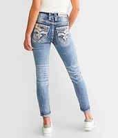 Niccola Mid-Rise Ankle Skinny Stretch Jean