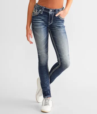 Rock Revival Rafaela Mid-Rise Skinny Stretch Jean