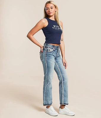 Fenella Universal Cropped Straight Stretch Jean