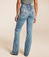Alyvia Curvy High Rise Boot Stretch Jean