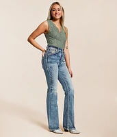 Alyvia Curvy High Rise Boot Stretch Jean