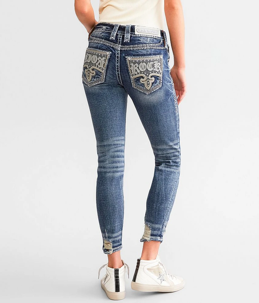 Rock Revival Lainna Low Rise Ankle Skinny Stretch Jean