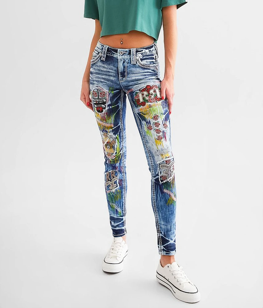 Rock Revival Renata Mid-Rise Skinny Stretch Jean