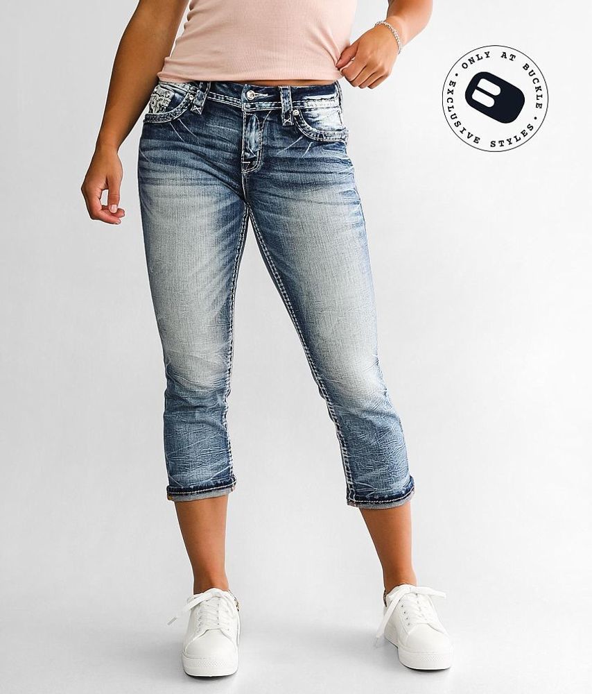 Rock Revival Barbra Easy Stretch Capri Jean