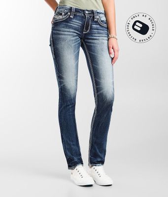 Rock Revival Low Rise Straight Stretch Jean