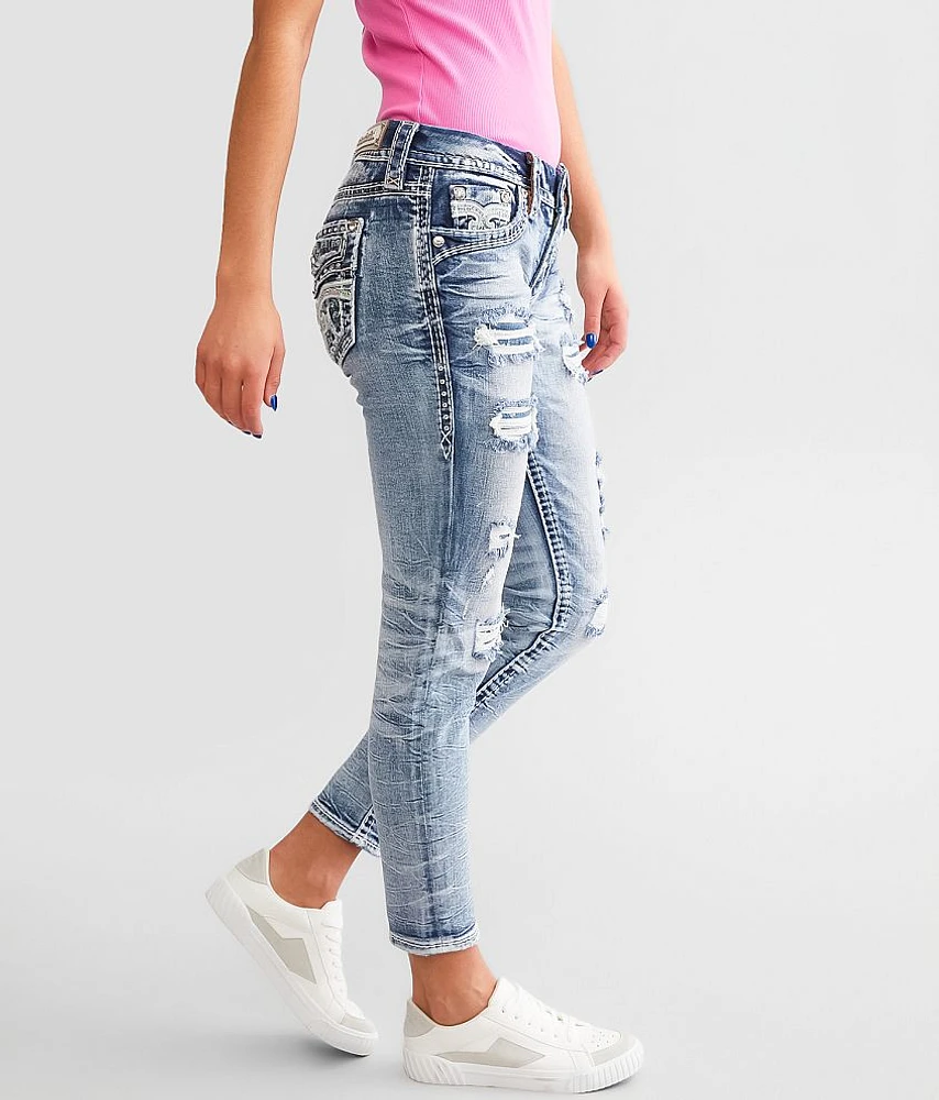 Rock Revival Celinda Low Rise Ankle Skinny Stretch Jean