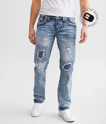 Rock Revival Eithan Straight Stretch Jean