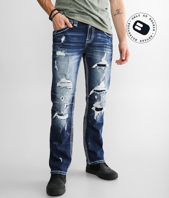 Rock Revival Sylas Straight Stretch Jean