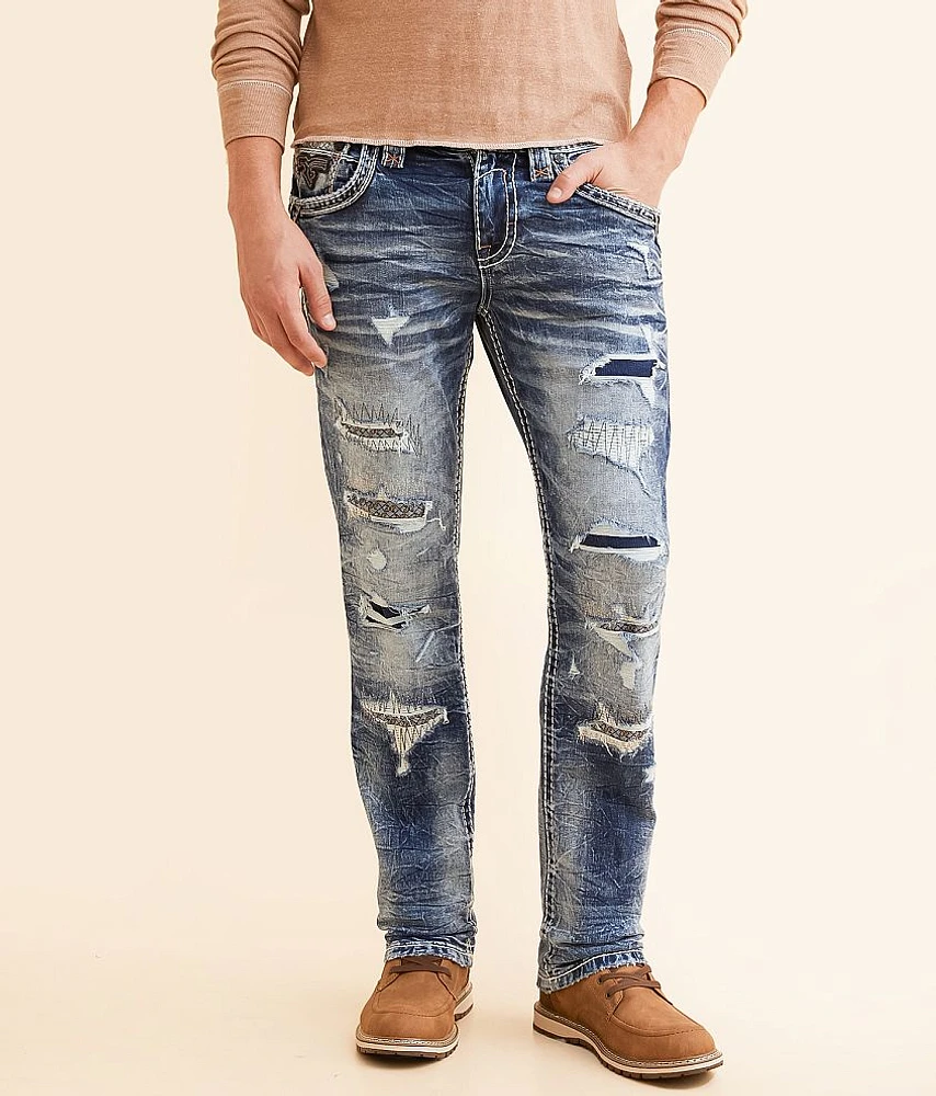 Rock Revival Peat Slim Straight Stretch Jean