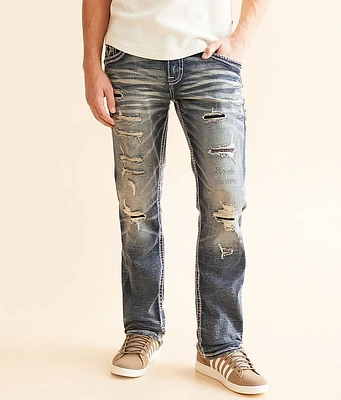 Rock Revival Leland Straight Stretch Jean