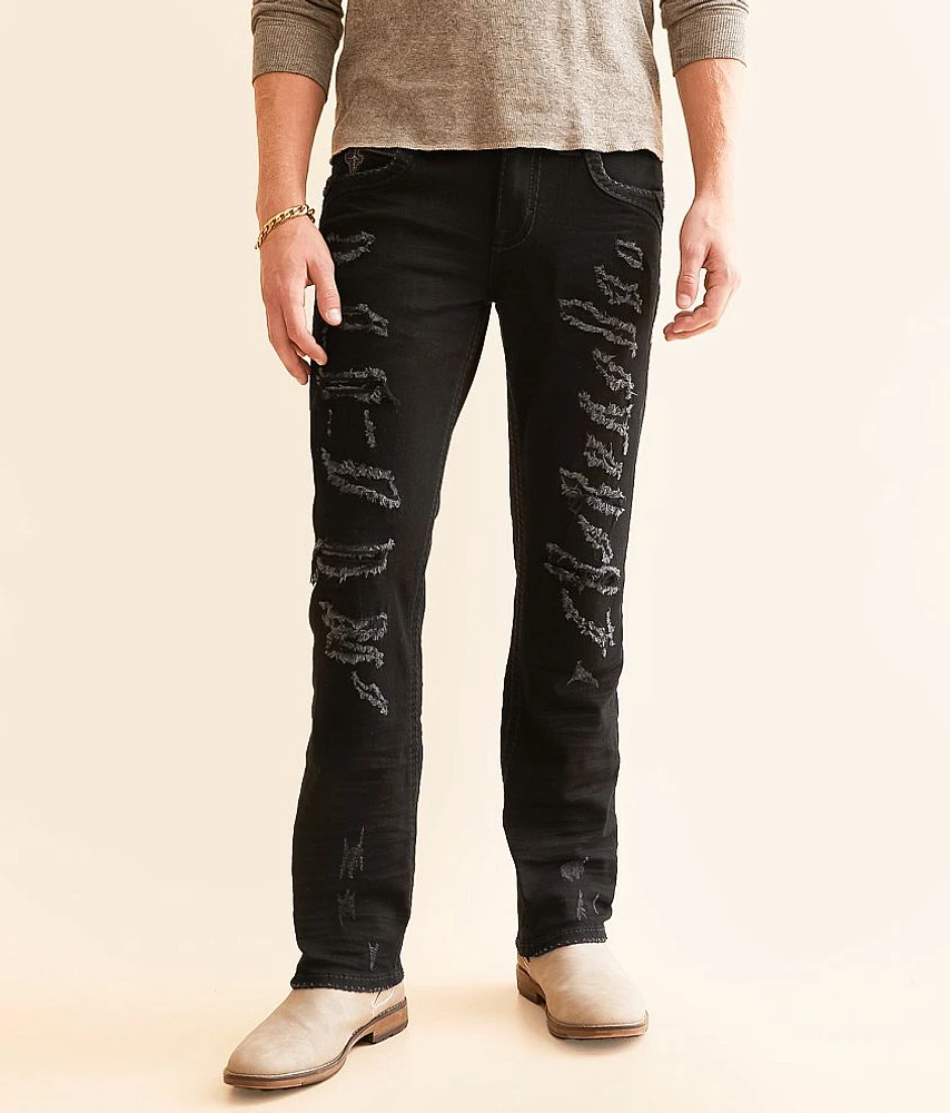 Rock Revival Baran Straight Stretch Jean