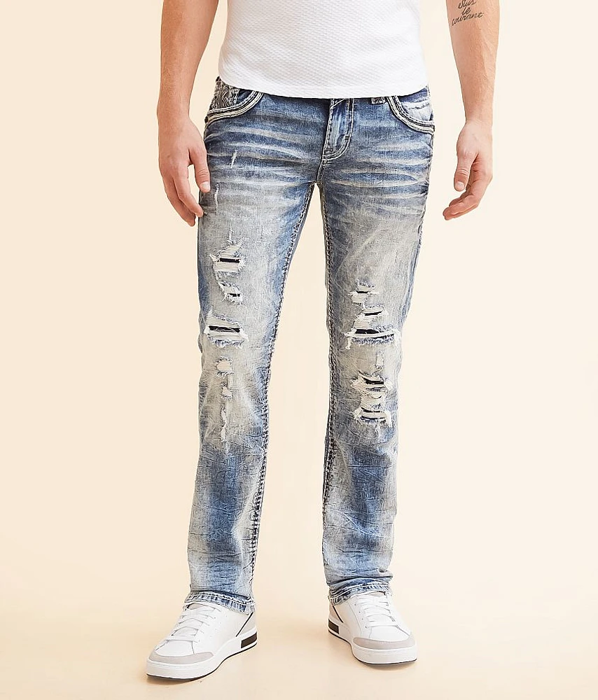 Rock Revival Provolt Slim Straight Stretch Jean