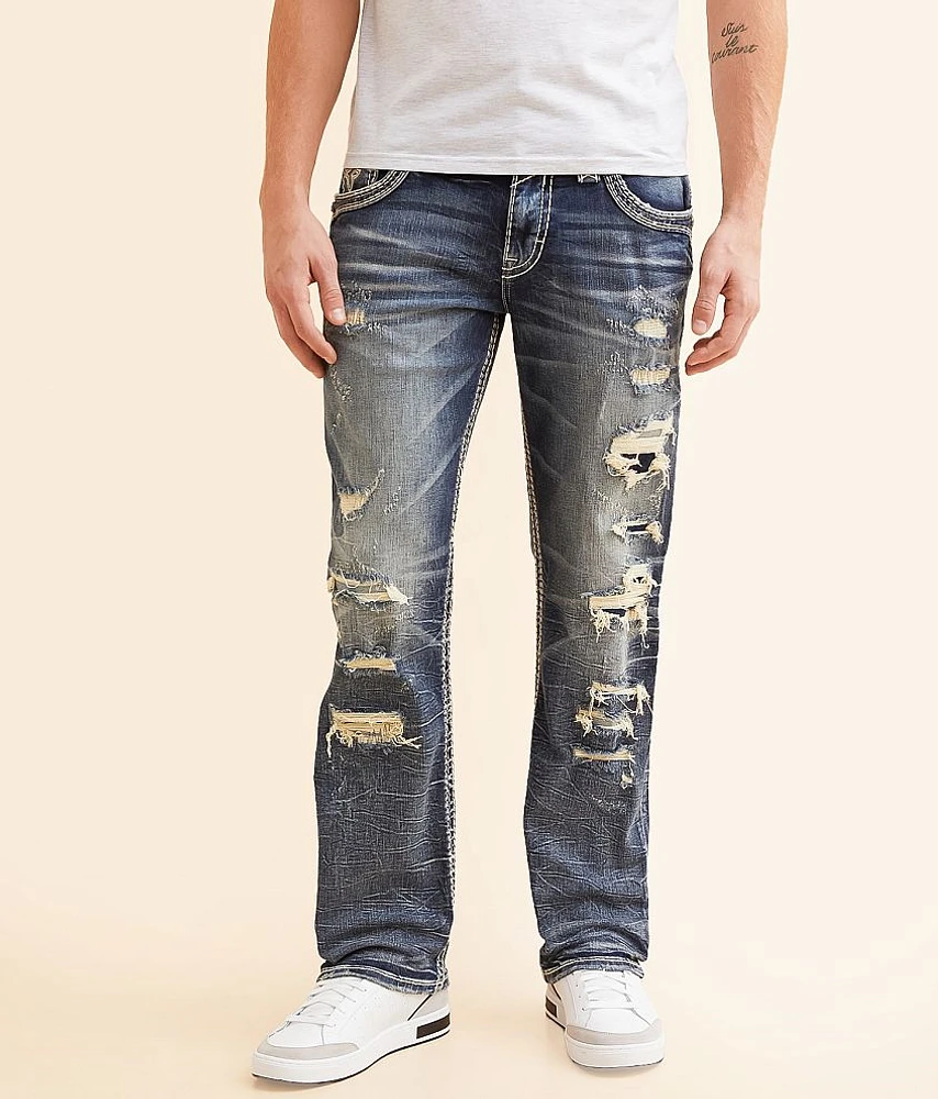 Rock Revival Krase Relaxed Taper Stretch Jean