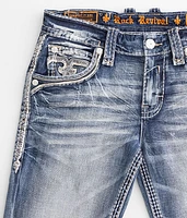 Foliage Slim Straight Stretch Jean