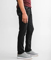 Tan Slim Straight Stretch Jean