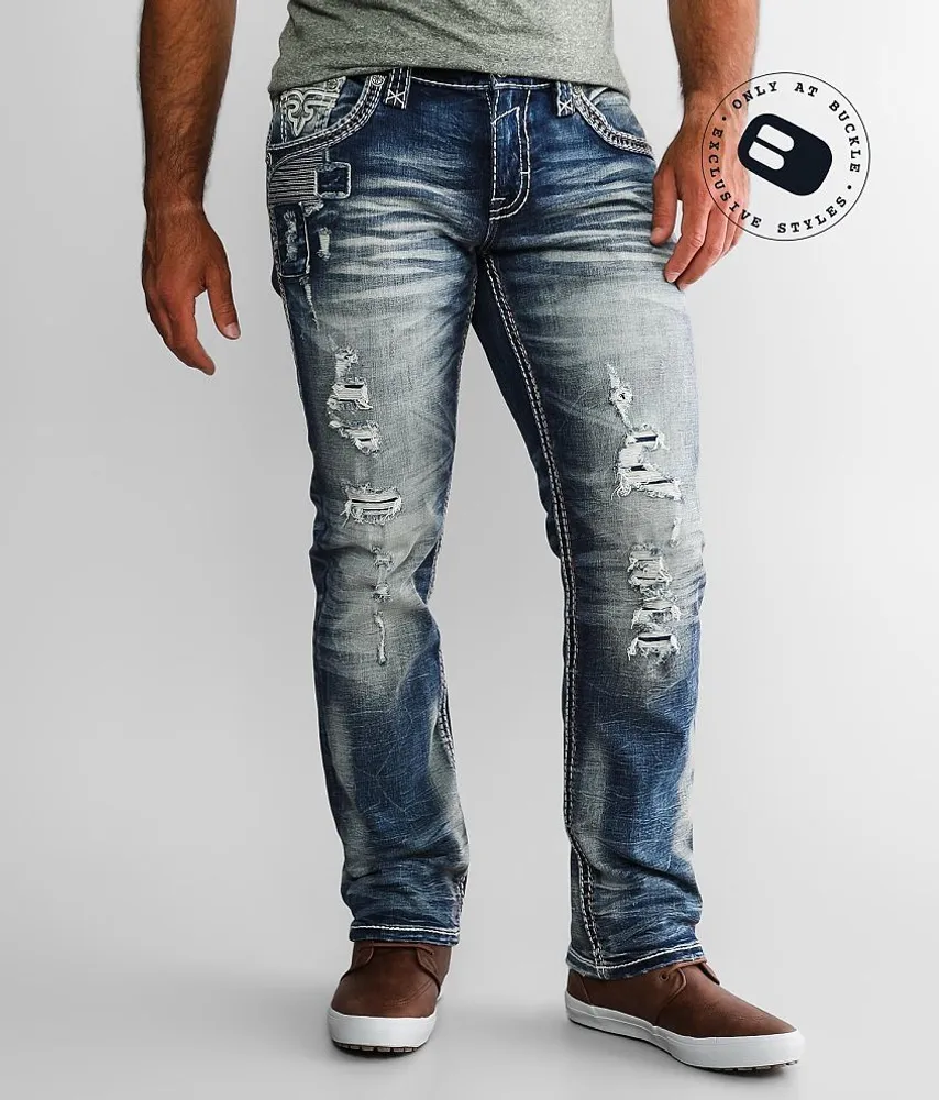 Rock Revival Rye Relaxed Taper Stretch Jean