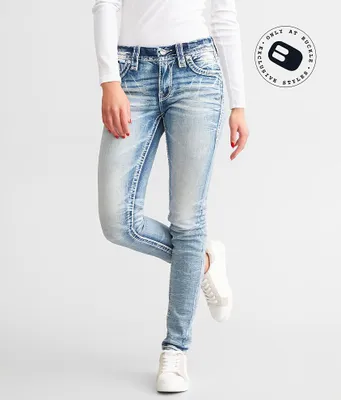 Rock Revival Rosewood Mid-Rise Skinny Stretch Jean