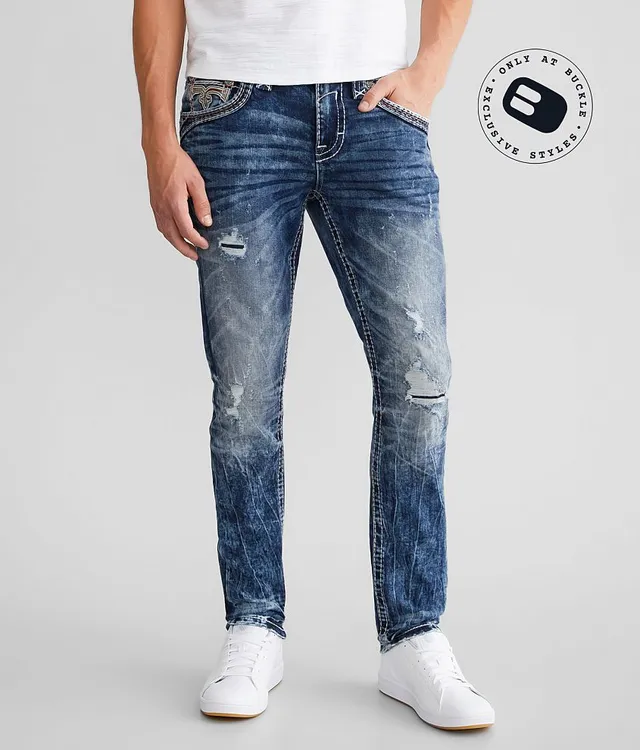 Rock Revival Kelley Slim Taper Stretch Jean - Men's Jeans in