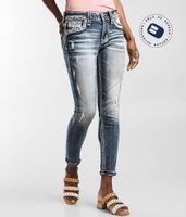 Rock Revival Flan Mid-Rise Ankle Skinny Jean