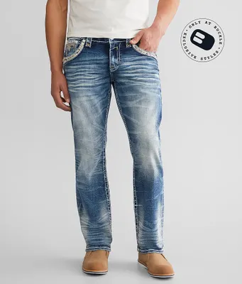 Rock Revival Liam Relaxed Taper Stretch Jean