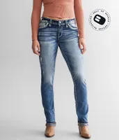Rock Revival Cyrus Mid-Rise Straight Stretch Jean