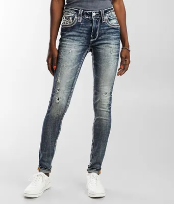 Rock Revival Melanie Mid-Rise Skinny Stretch Jean